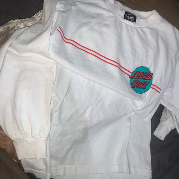 Santa cruz size small long sleeve top. - Picture 2 of 4